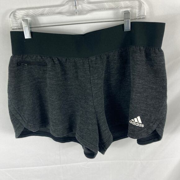 Adidas Stadium Shorts Charcoal Grey Size Large - Picture 4 of 12